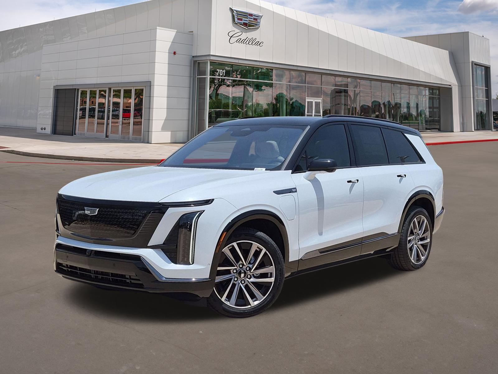 Vibrant White Tricoat 2027 Cadillac VISTIQ SUV / Crossover All-Wheel Drive Automatic