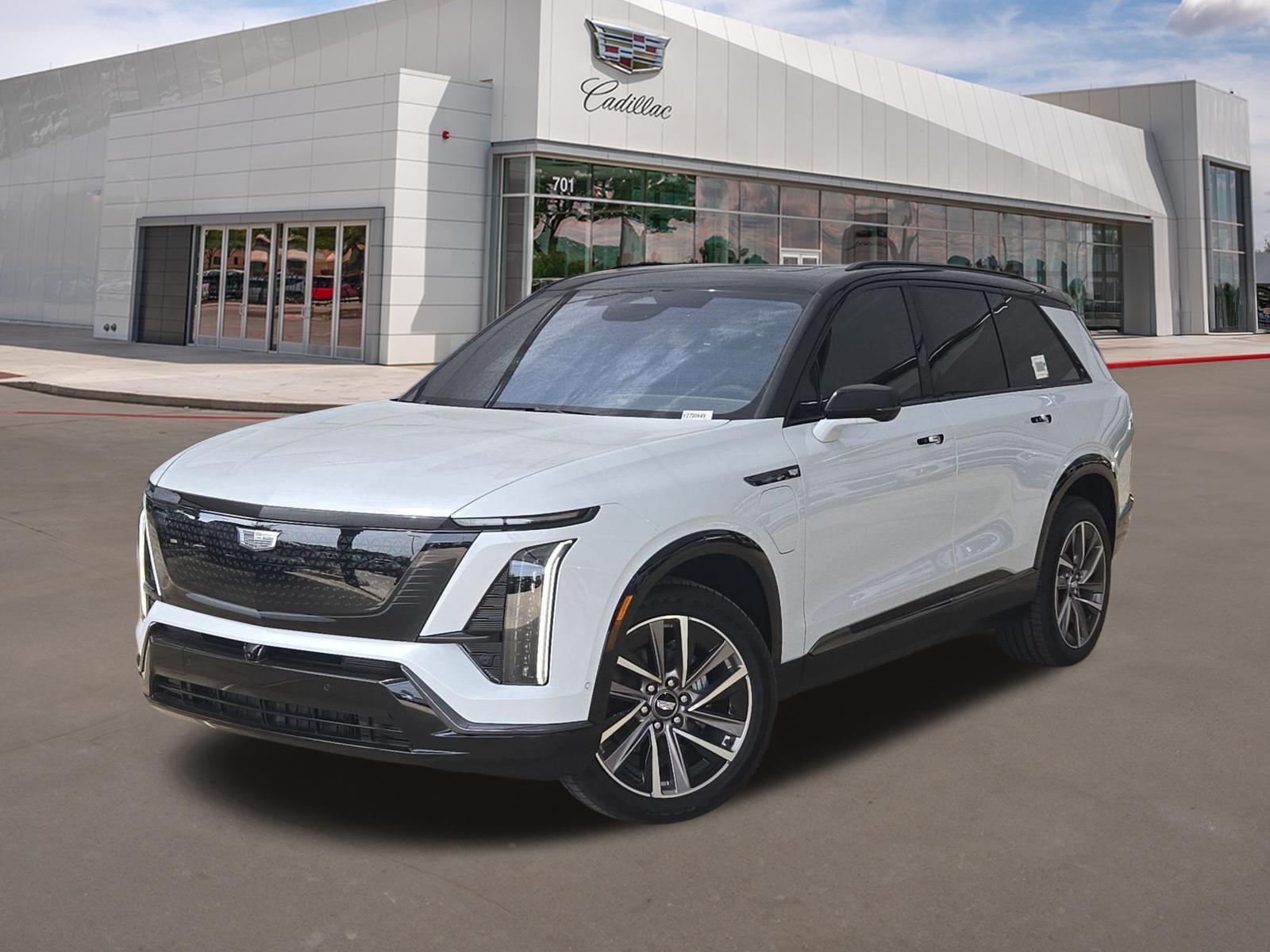 Vibrant White Tricoat 2027 Cadillac VISTIQ SUV / Crossover All-Wheel Drive Automatic