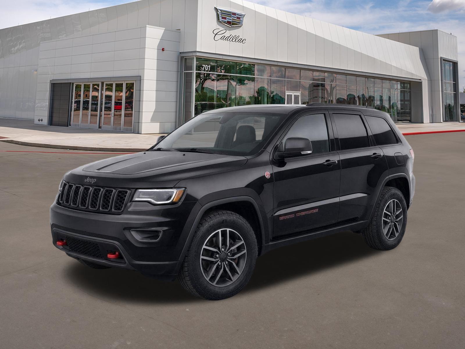 Diamond Black Crystal Pearlcoat 2019 Jeep Grand Cherokee SUV / Crossover Four-Wheel Drive 8-Speed Automatic