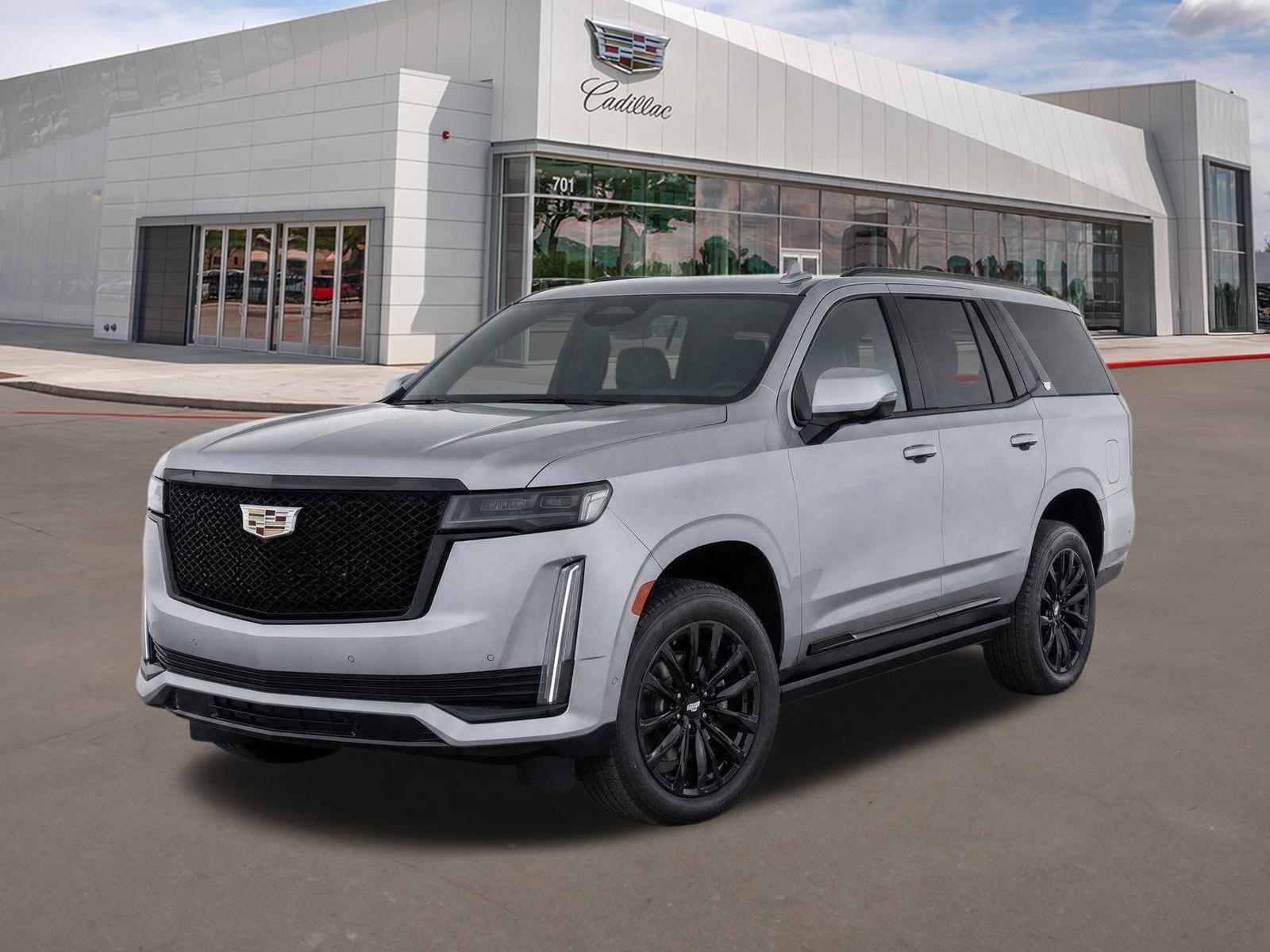 Argent Silver Metallic 2023 Cadillac Escalade SUV / Crossover Four-Wheel Drive Automatic