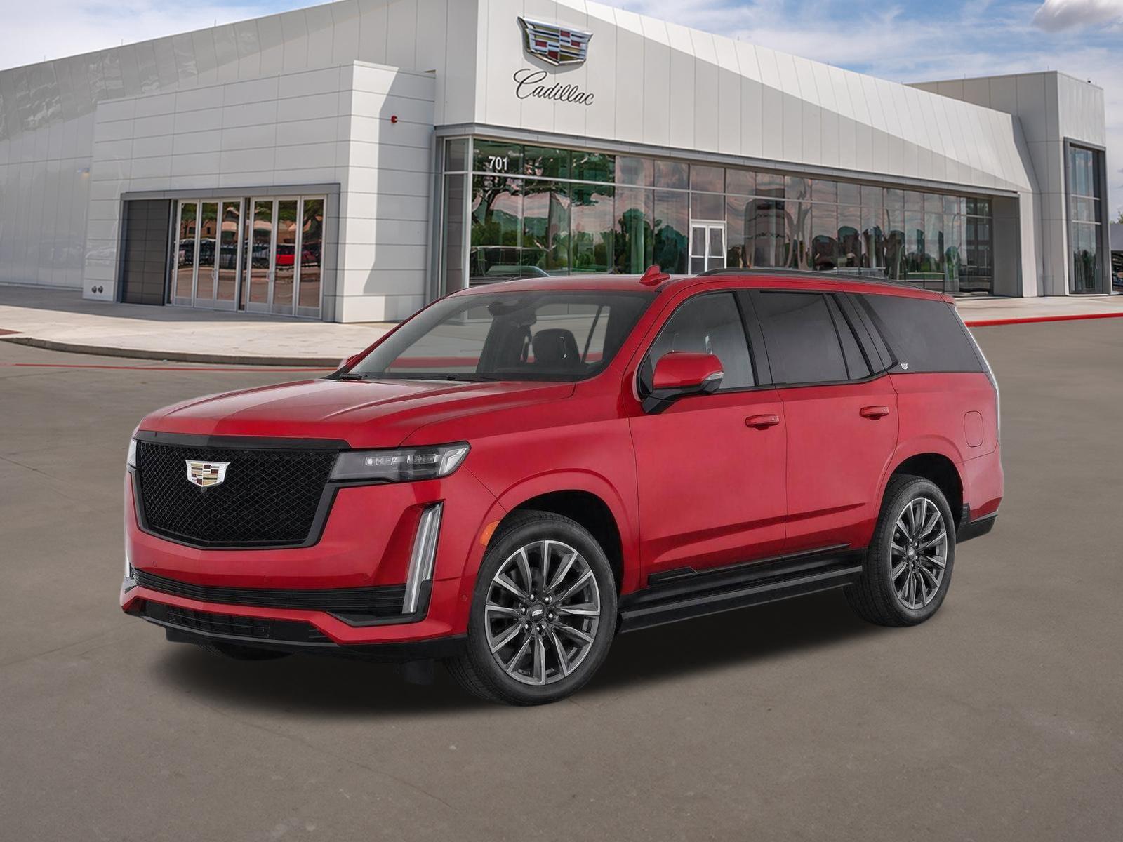 Radiant Red Tintcoat 2023 Cadillac Escalade SUV / Crossover Four-Wheel Drive Automatic