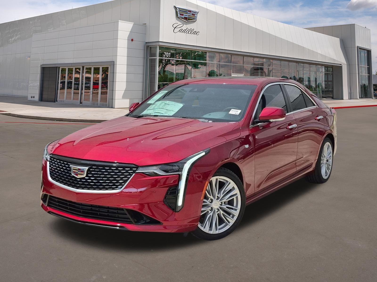 Radiant Red Tintcoat 2026 Cadillac CT4 Sedan Rear-Wheel Drive 8-Speed Automatic