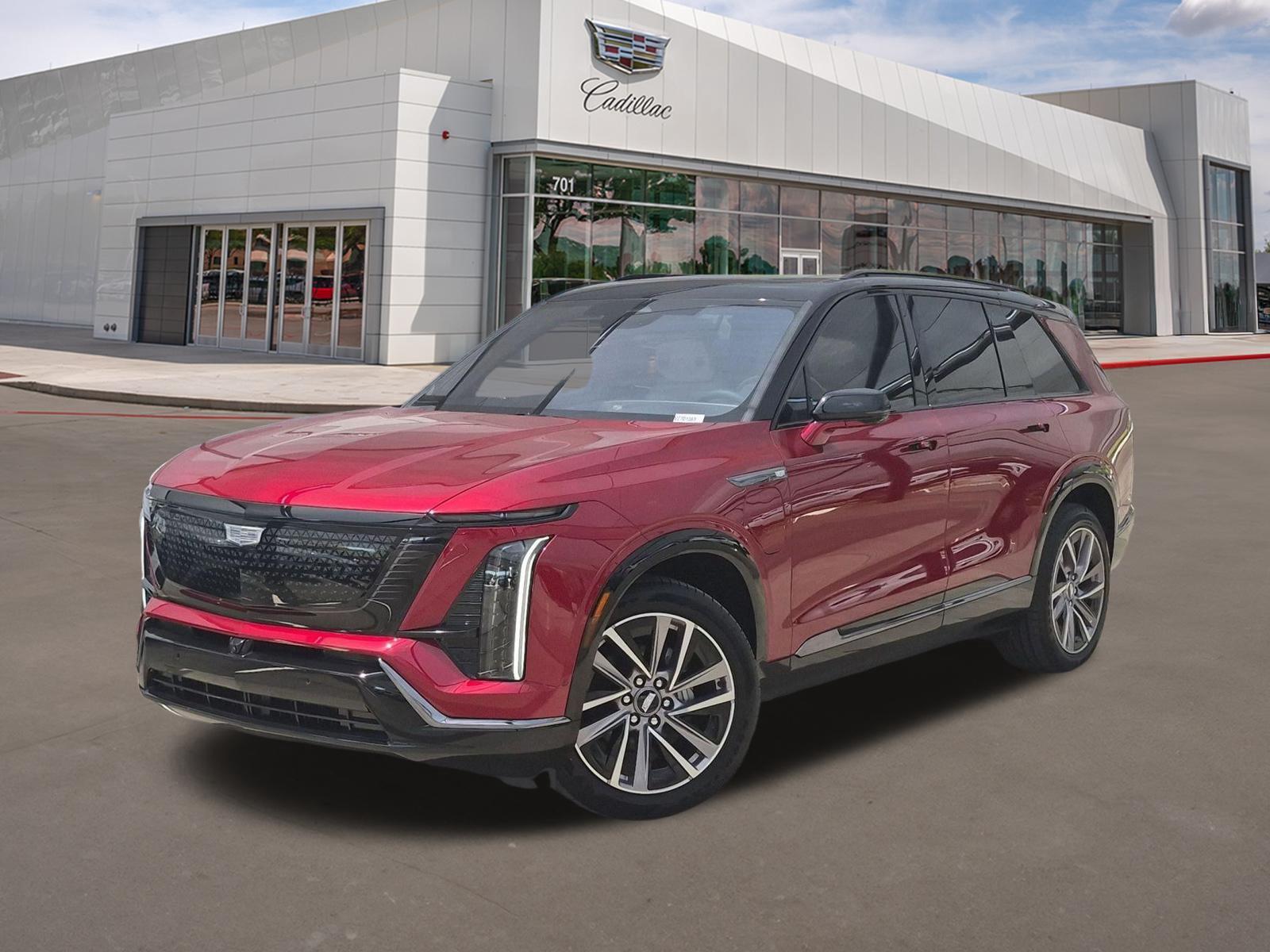 Radiant Red Tintcoat 2027 Cadillac VISTIQ SUV / Crossover All-Wheel Drive Automatic