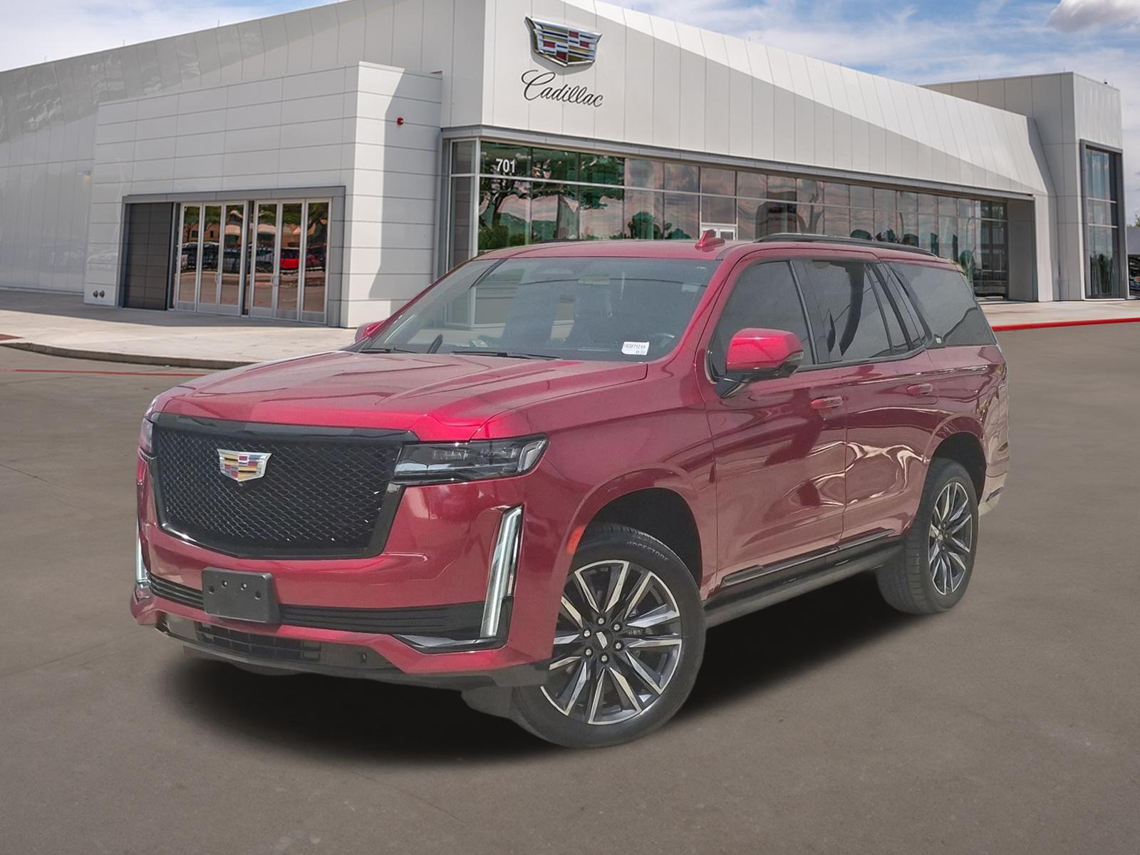Radiant Red Tintcoat 2023 Cadillac Escalade SUV / Crossover Four-Wheel Drive Automatic