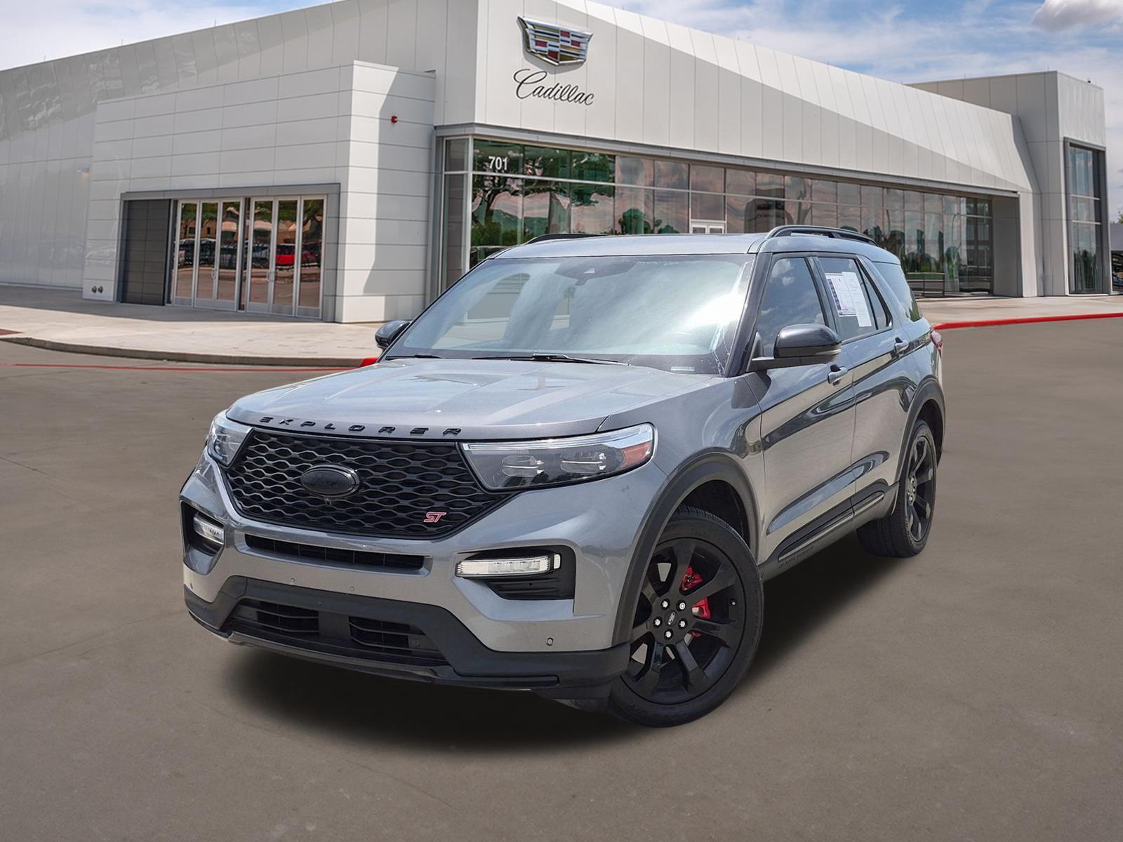 Carbonized Gray 2023 Ford Explorer SUV / Crossover All-Wheel Drive Automatic