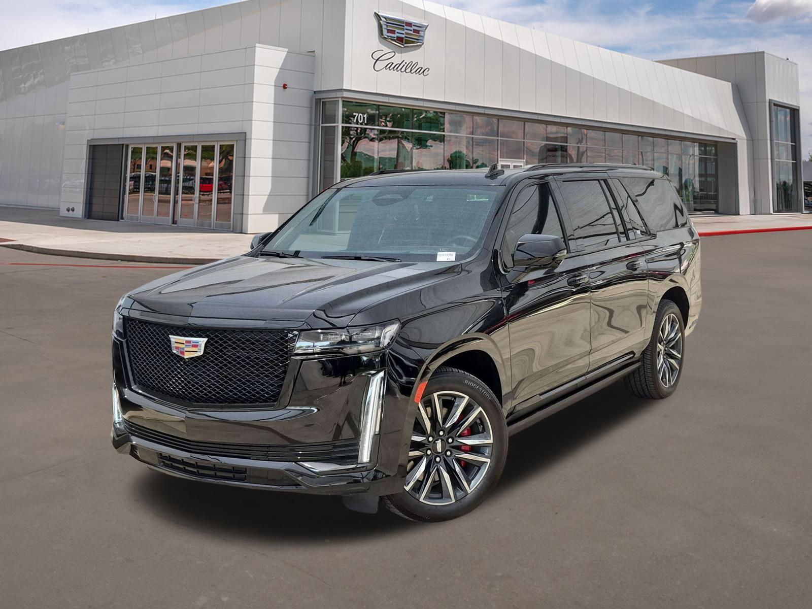 Black Raven 2023 Cadillac Escalade ESV SUV / Crossover Four-Wheel Drive Automatic