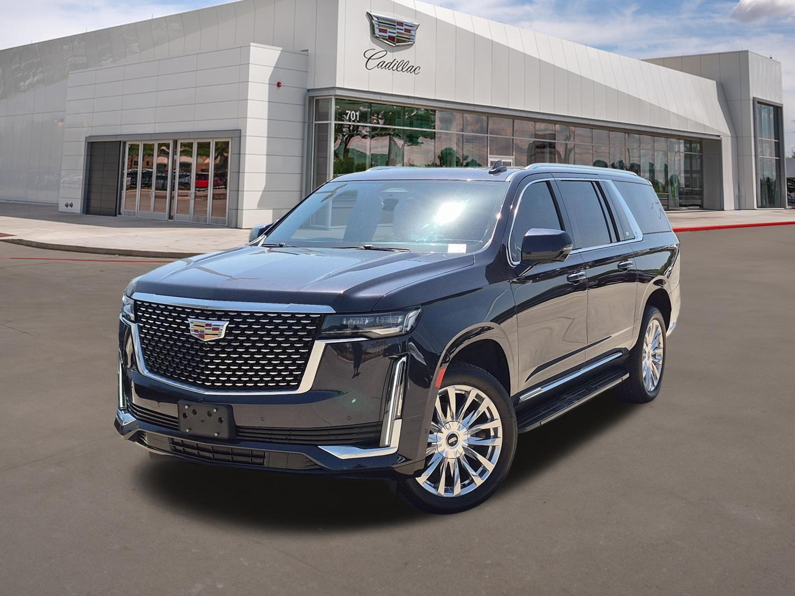 Crystal White Tricoat 2023 Cadillac Escalade ESV SUV / Crossover Four-Wheel Drive Automatic