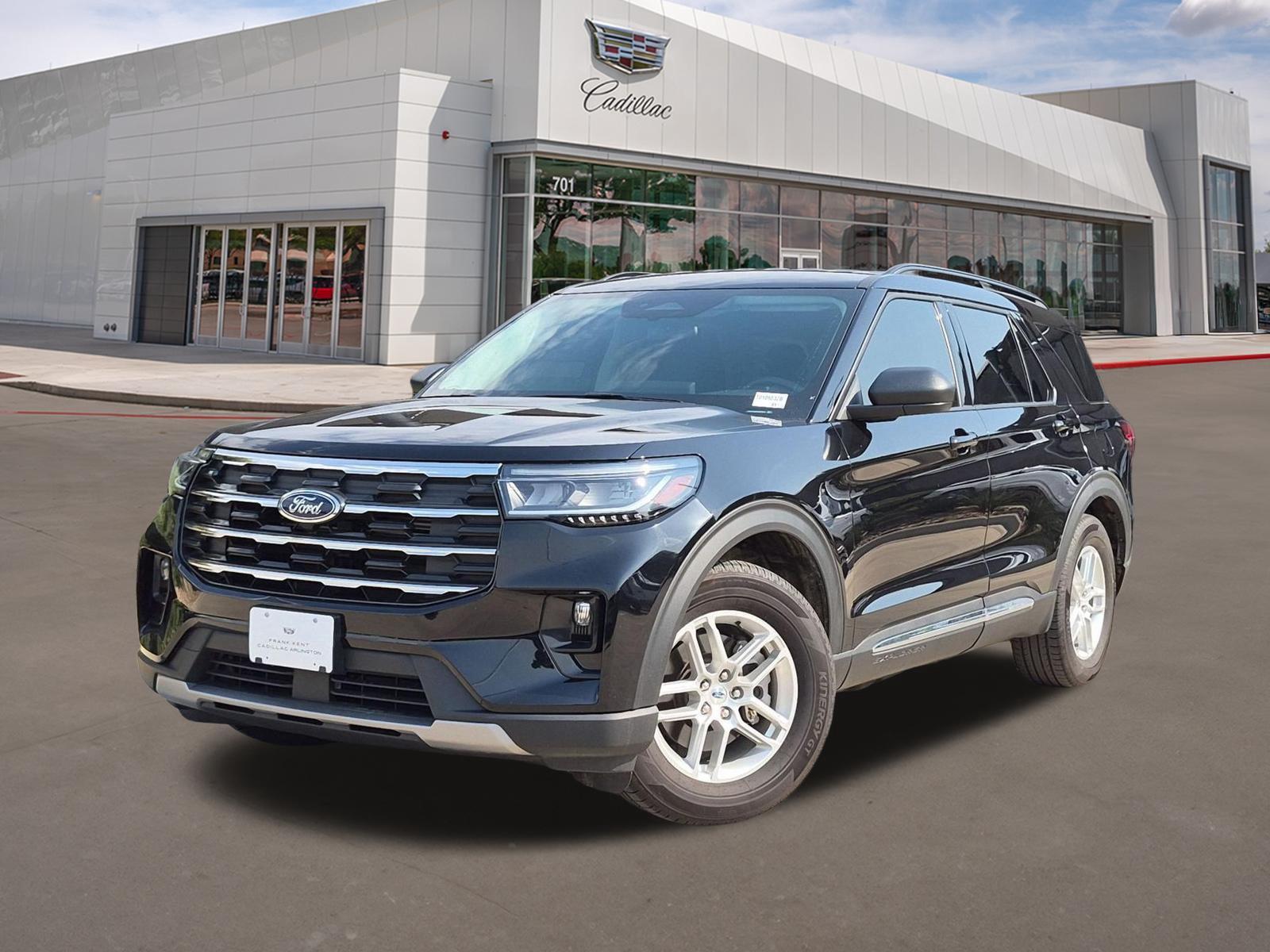 Agate Black 2025 Ford Explorer SUV / Crossover Rear-Wheel Drive Automatic