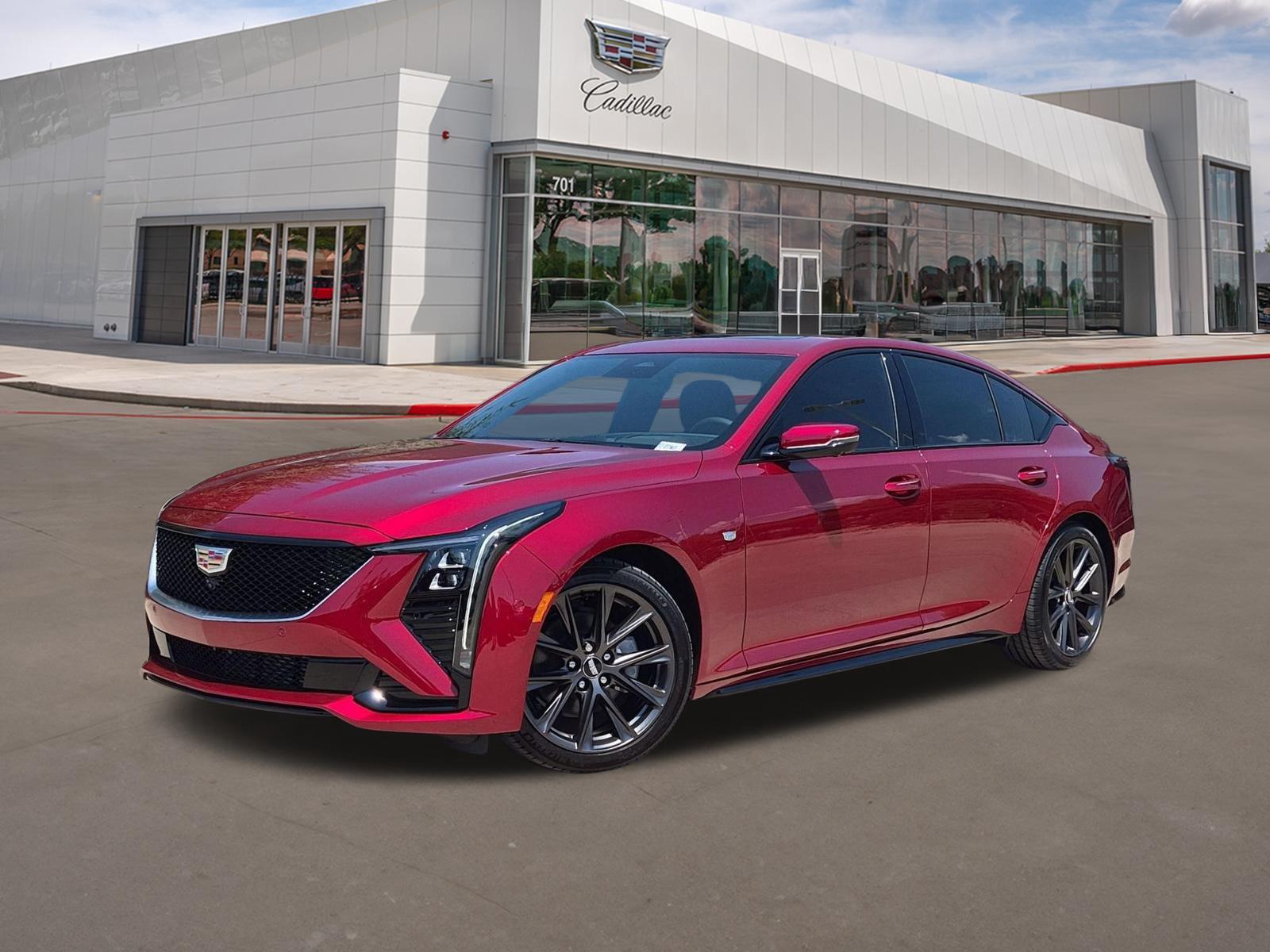 Radiant Red Tintcoat 2026 Cadillac CT5 Sedan Rear-Wheel Drive Automatic