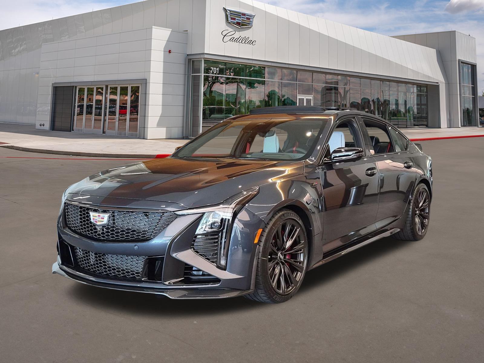 Deep Space Metallic 2026 Cadillac CT5-V Blackwing Sedan Rear-Wheel Drive 6-Speed Manual
