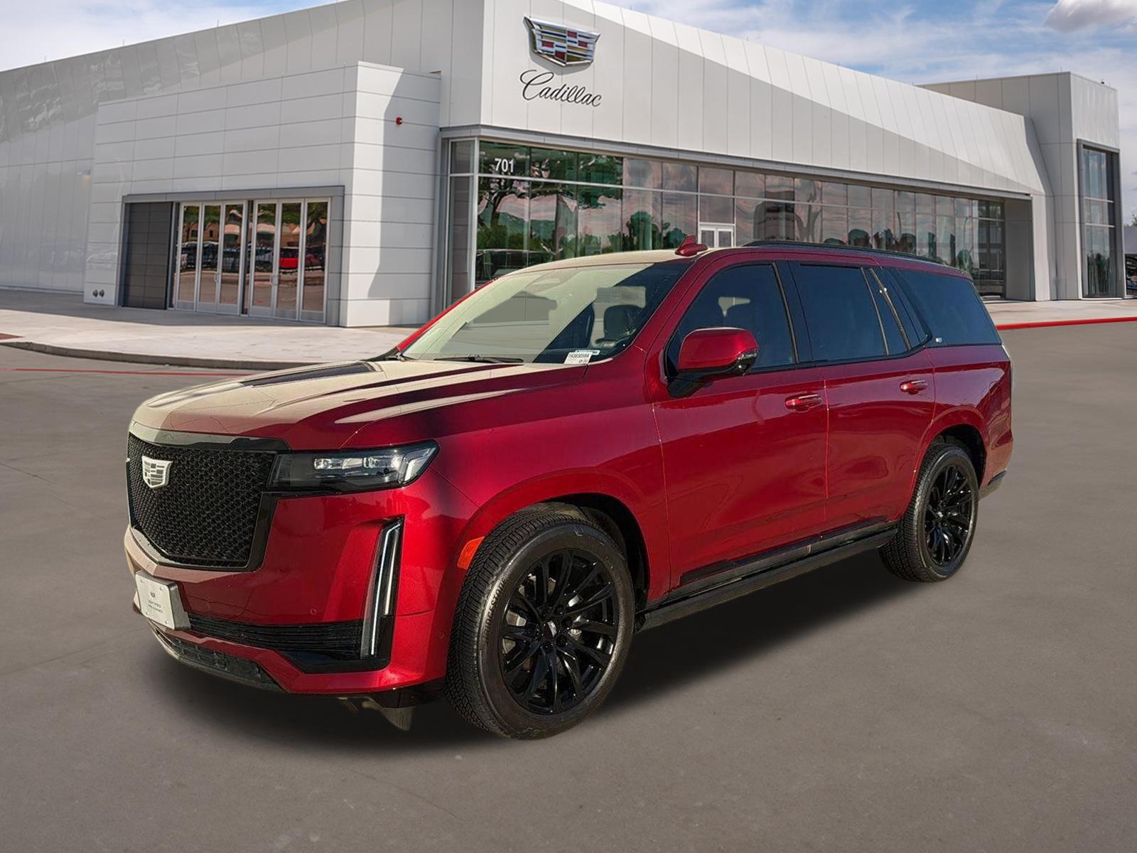 Radiant Red Tintcoat 2024 Cadillac Escalade SUV / Crossover Four-Wheel Drive Automatic