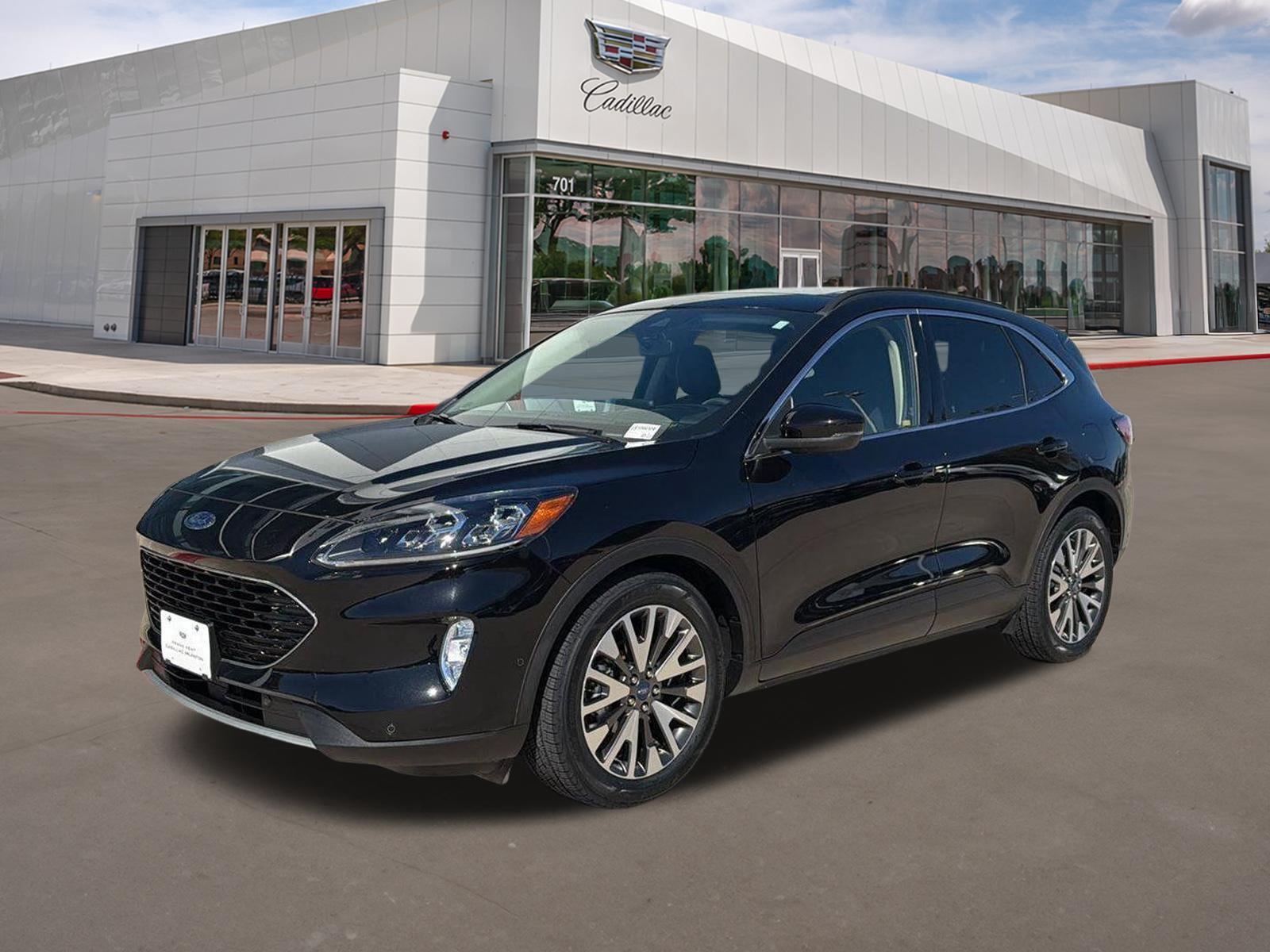 Agate Black 2020 Ford Escape Hybrid SUV / Crossover Front-Wheel Drive Continuously Variable Transmission