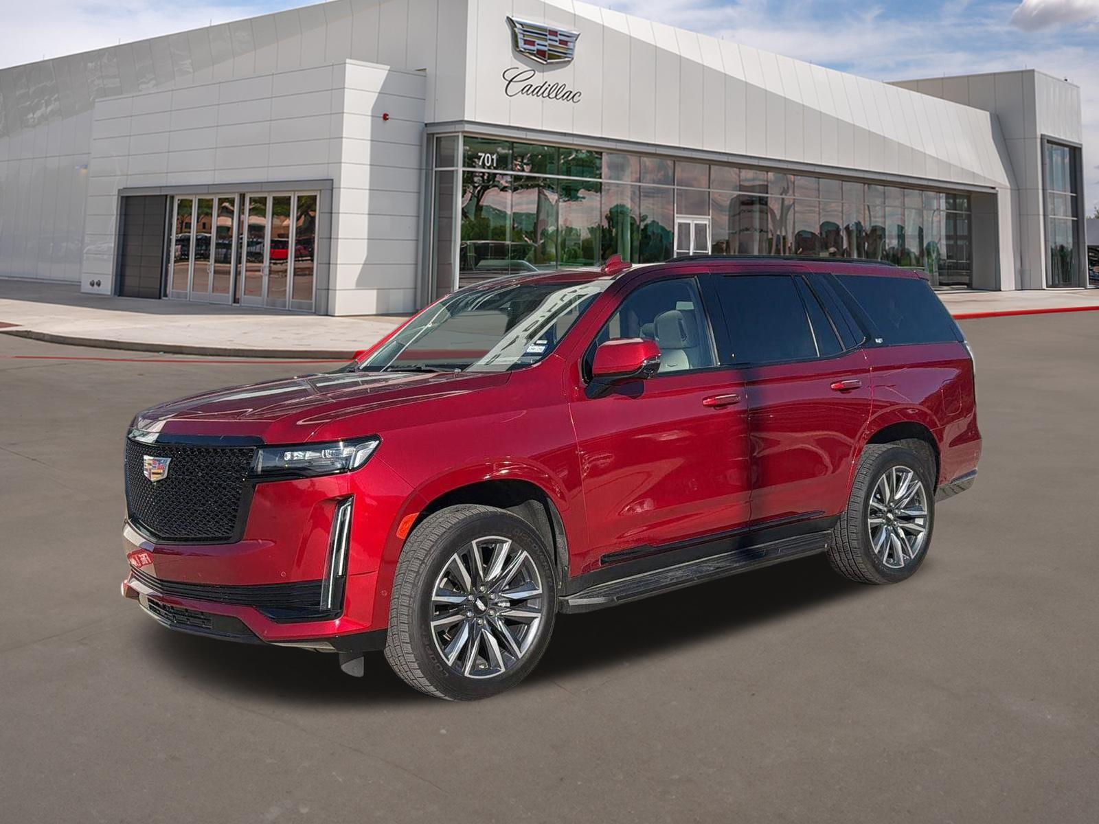Radiant Red Tintcoat 2023 Cadillac Escalade SUV / Crossover Rear-Wheel Drive Automatic