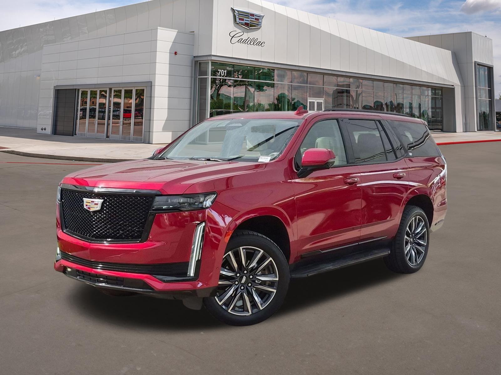 Radiant Red Tintcoat 2023 Cadillac Escalade SUV / Crossover Rear-Wheel Drive Automatic