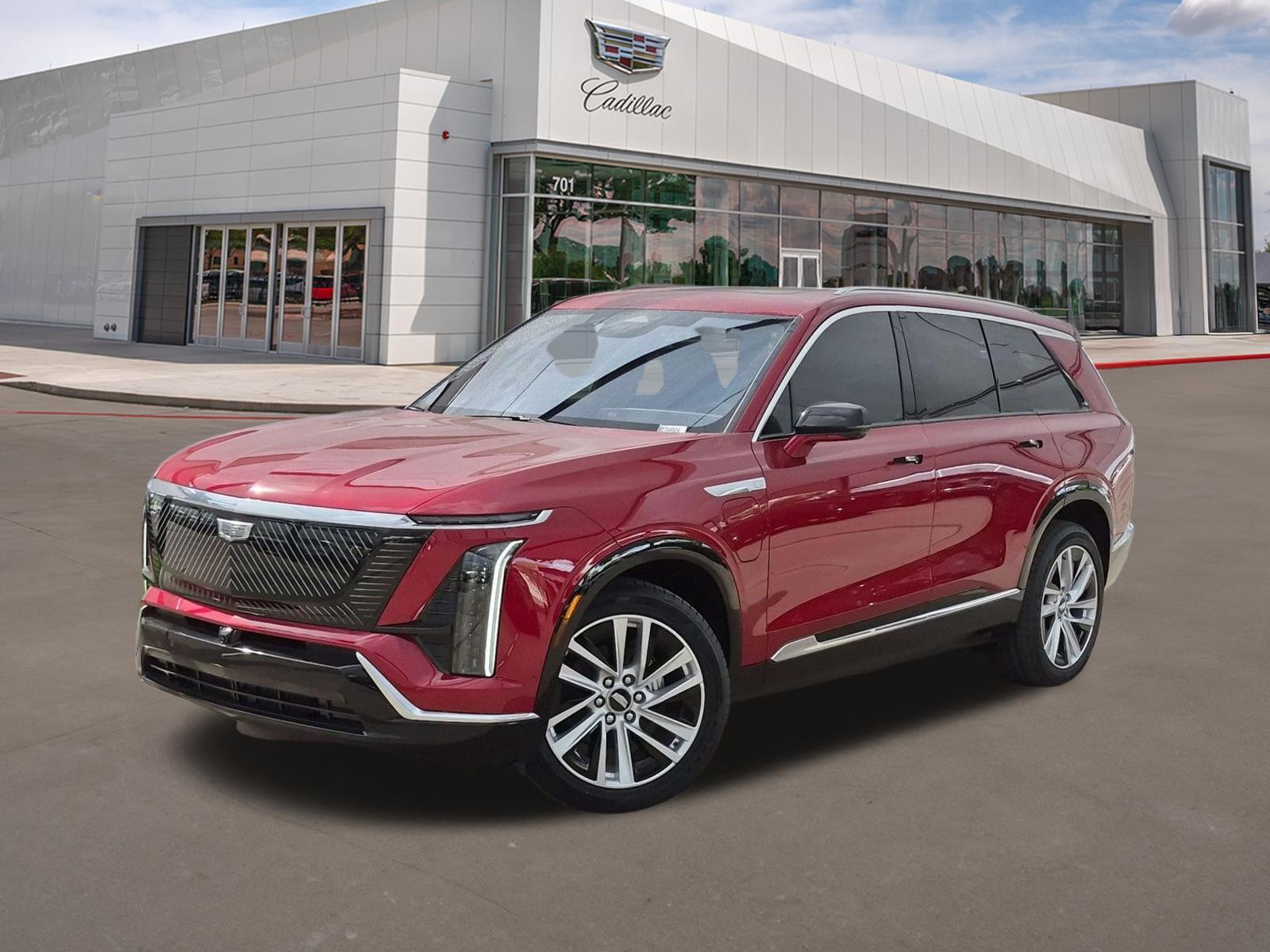 Radiant Red Tintcoat 2027 Cadillac VISTIQ SUV / Crossover All-Wheel Drive Automatic