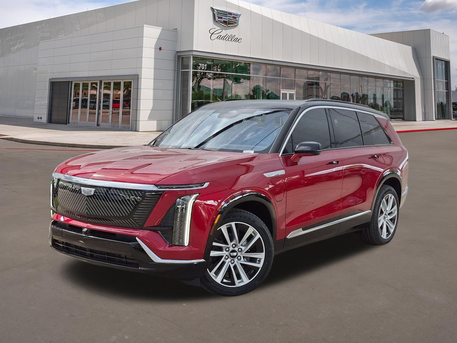 Radiant Red Tintcoat 2027 Cadillac VISTIQ SUV / Crossover All-Wheel Drive Automatic