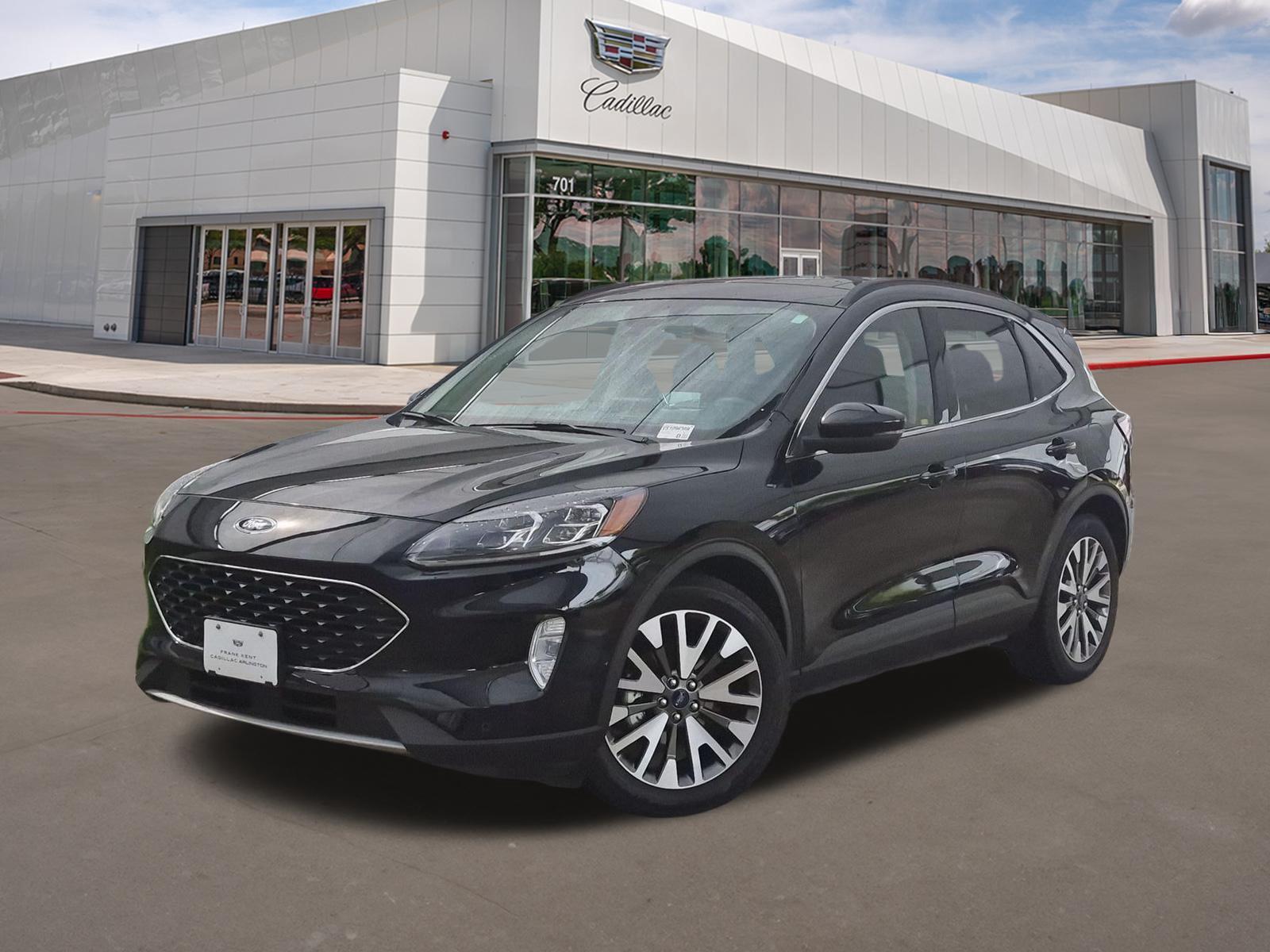 Agate Black 2020 Ford Escape Hybrid SUV / Crossover Front-Wheel Drive Continuously Variable Transmission