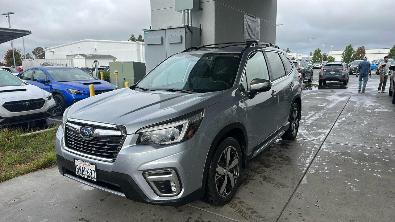 Ice Silver Metallic 2021 Subaru Forester SUV / Crossover All-Wheel Drive Continuously Variable Transmission