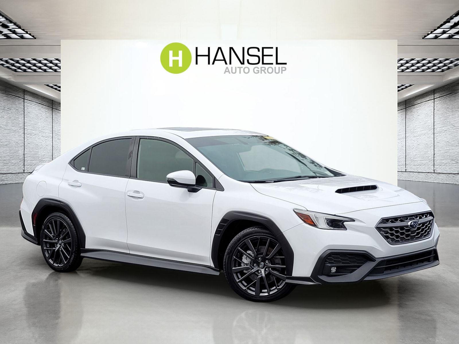 Ceramic White 2022 Subaru WRX Limited AWD Sedan All-Wheel Drive Manual