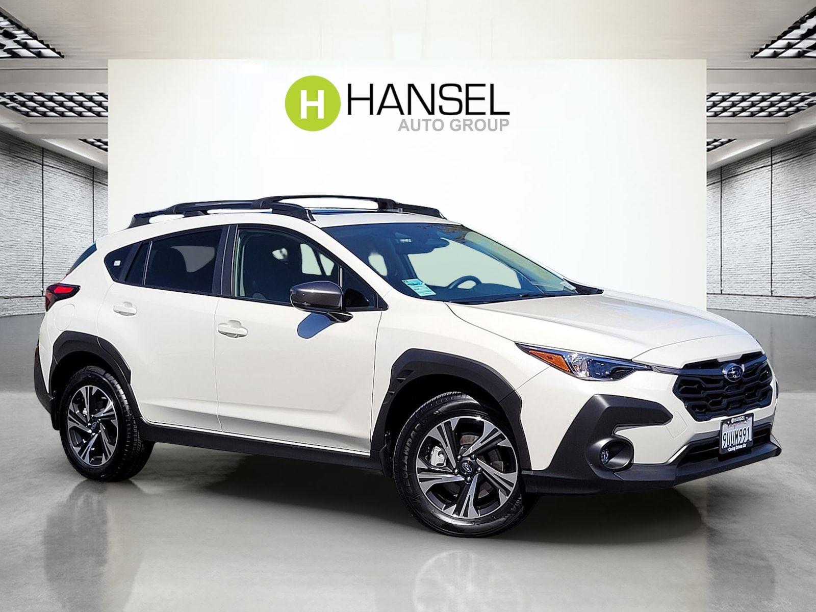 Crystal White Pearl 2025 Subaru Crosstrek Premium AWD SUV / Crossover All-Wheel Drive Continuously Variable Transmission