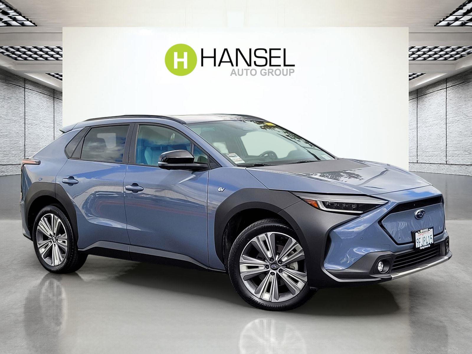 Harbor Mist Gray Pearl 2023 Subaru Solterra Limited AWD SUV / Crossover All-Wheel Drive Automatic