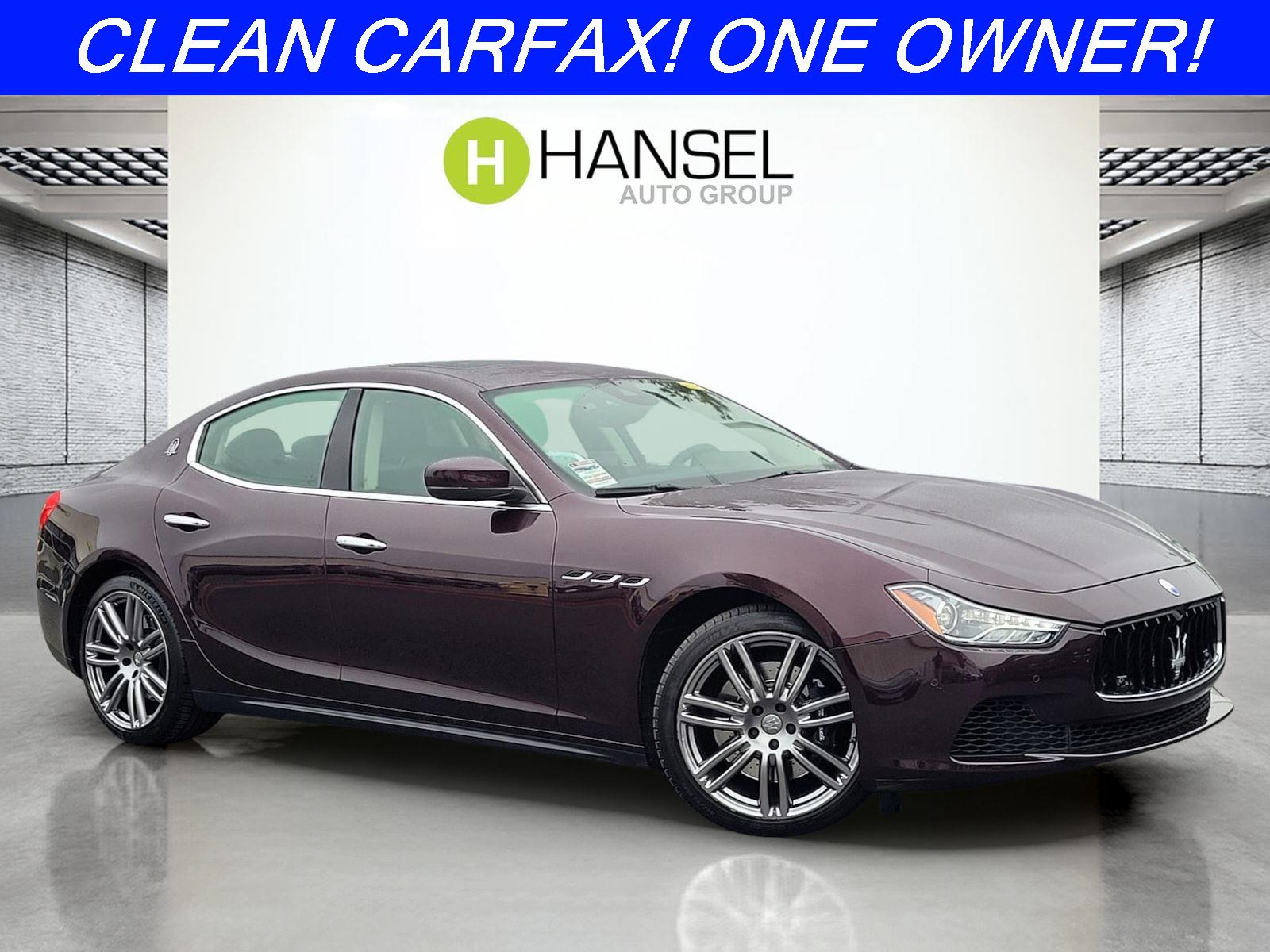 2017 Maserati Ghibli S 3.0L