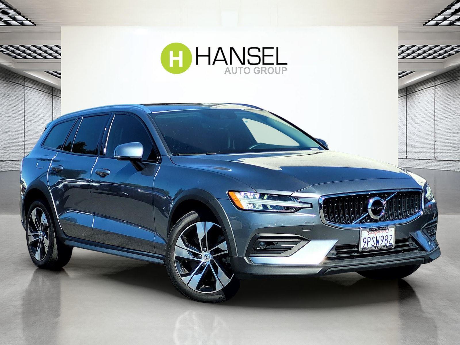 Gray (Osmium Grey Metallic) 2021 Volvo V60 T5 AWD Wagon All-Wheel Drive Automatic