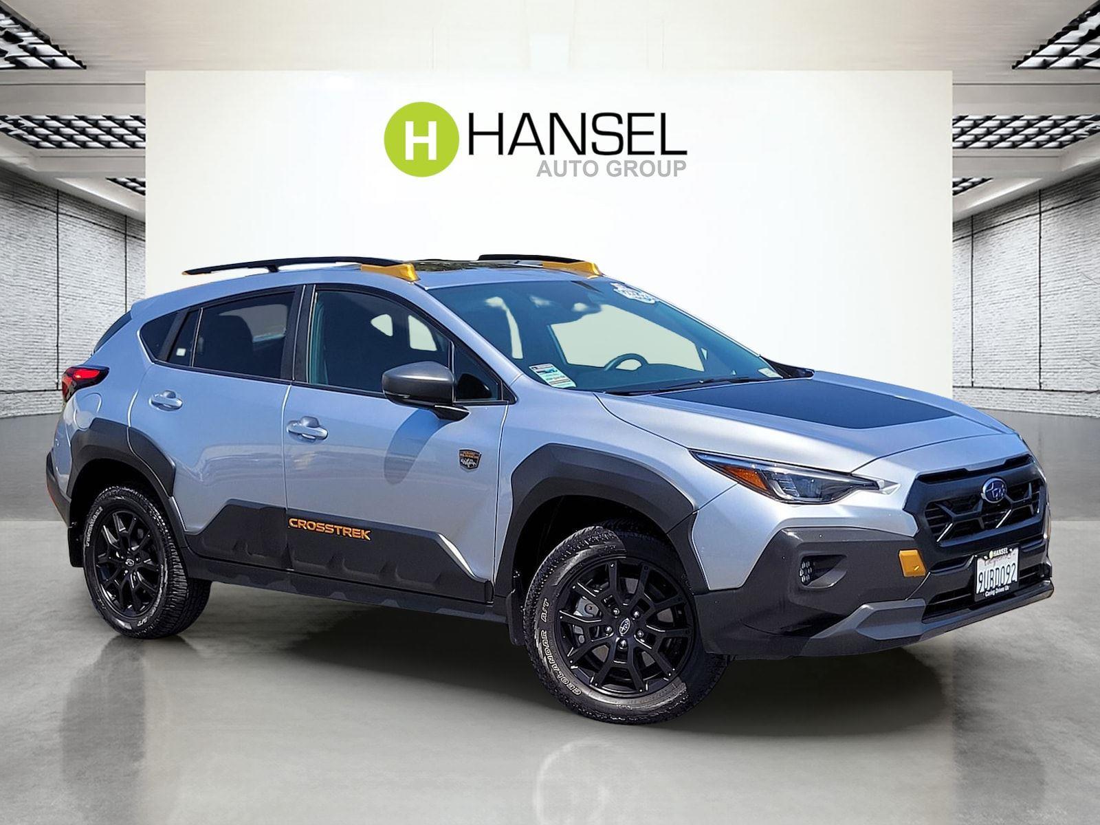 Ice Silver Metallic 2024 Subaru Crosstrek Wilderness AWD SUV / Crossover All-Wheel Drive Continuously Variable Transmission