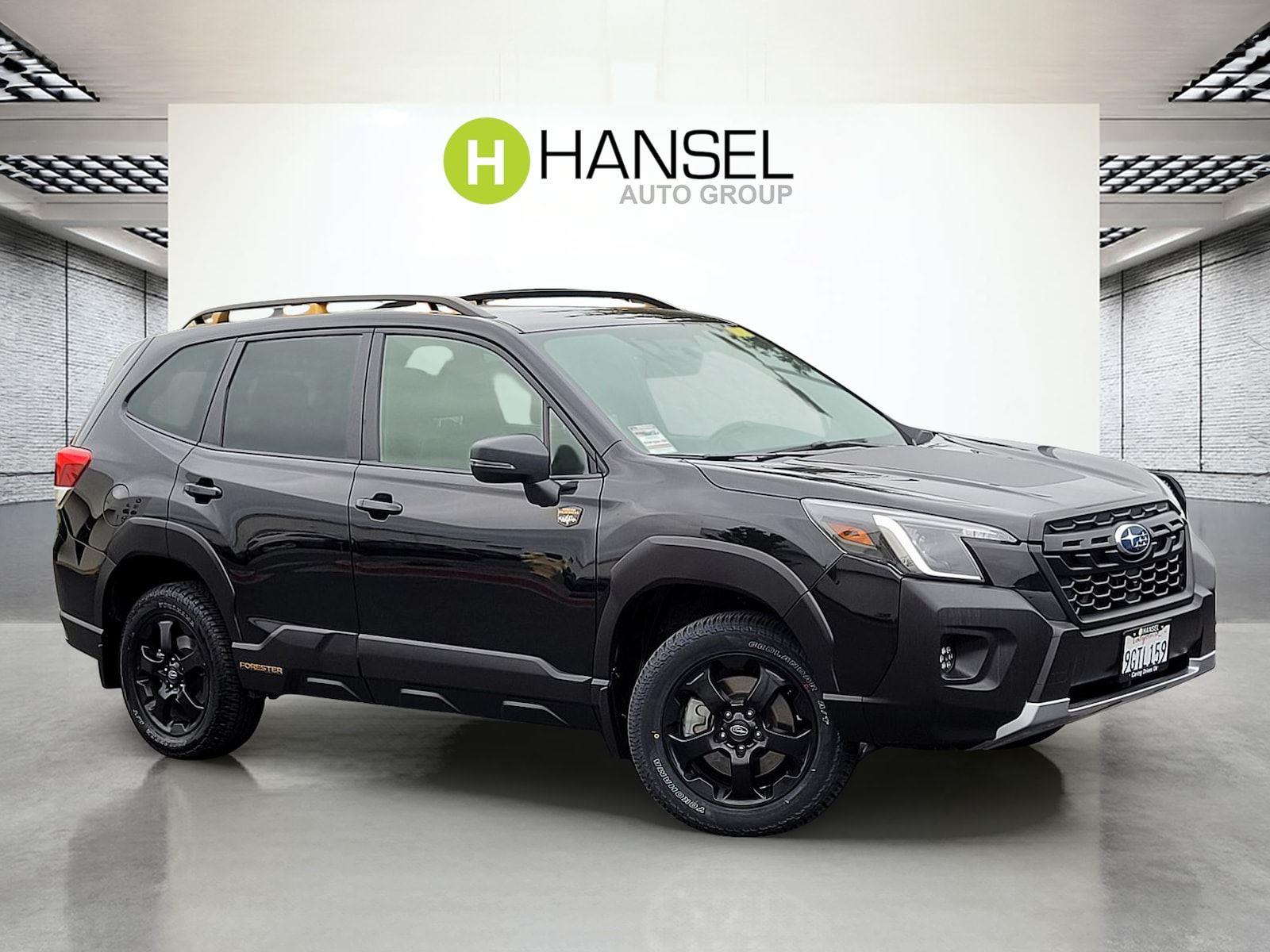 Crystal Black Silica 2023 Subaru Forester Wilderness Crossover AWD SUV / Crossover All-Wheel Drive Continuously Variable Transmission