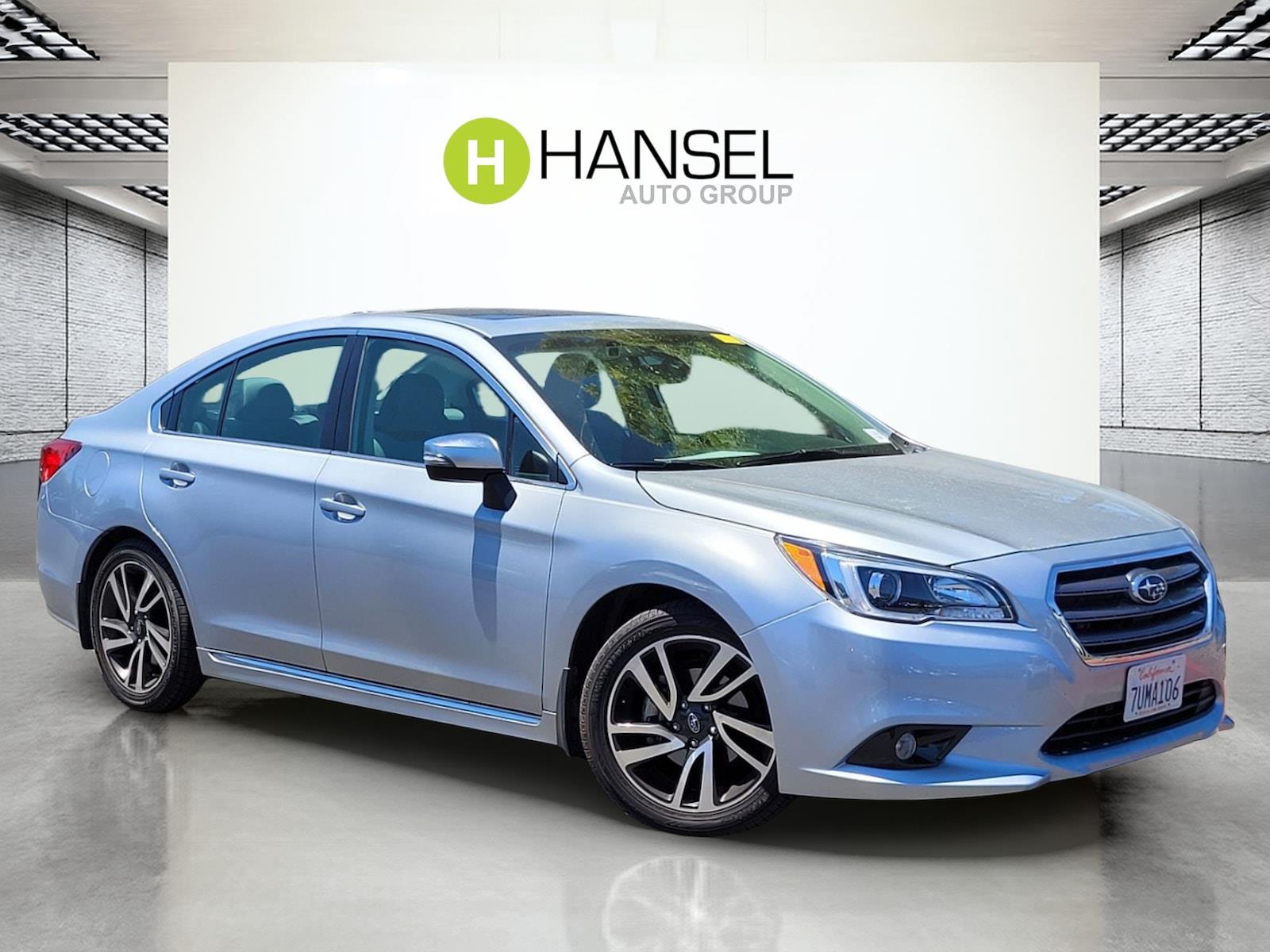 Silver 2017 Subaru Legacy Sedan All-Wheel Drive