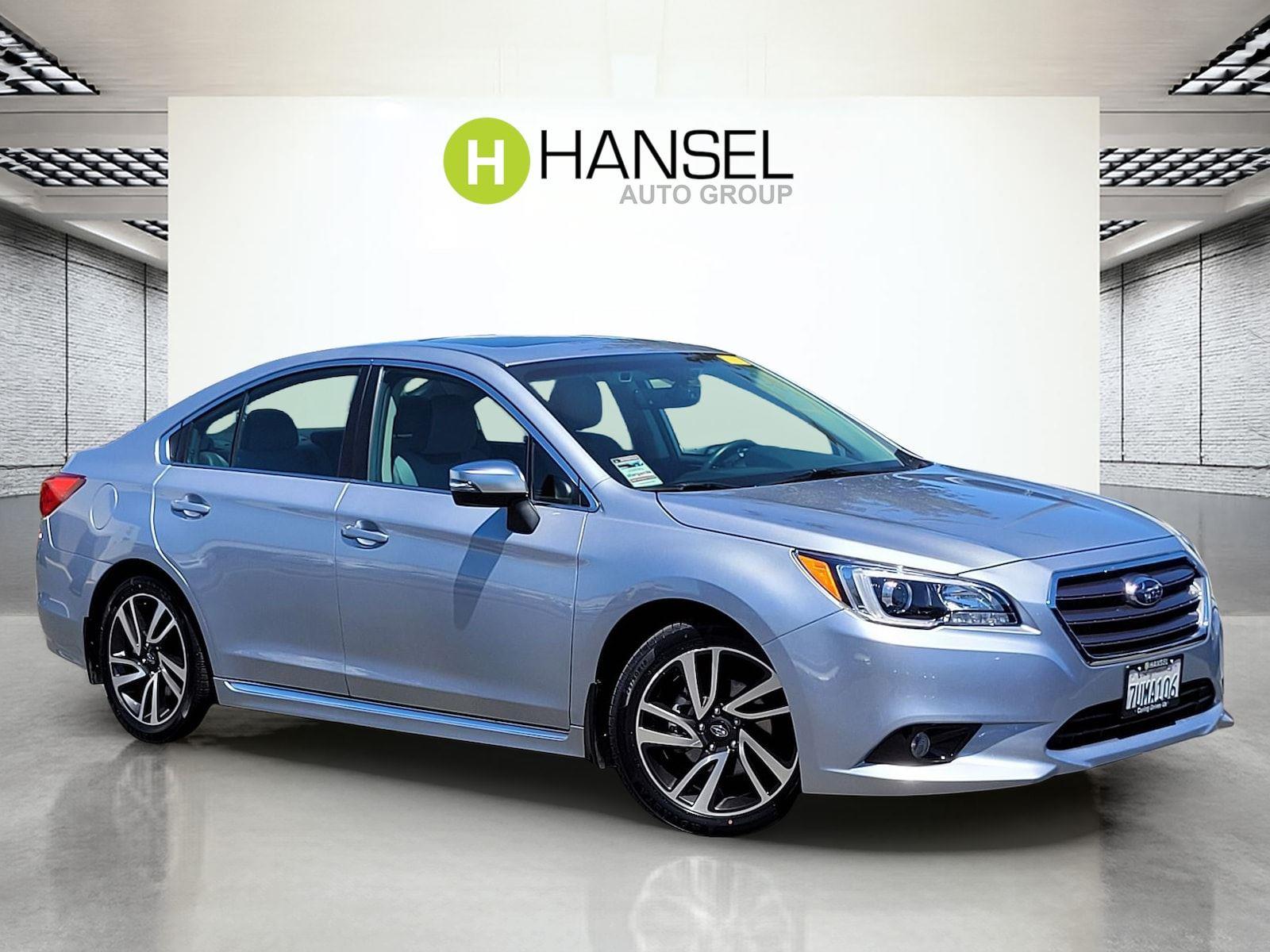 Ice Silver Metallic 2017 Subaru Legacy Sedan All-Wheel Drive Continuously Variable Transmission