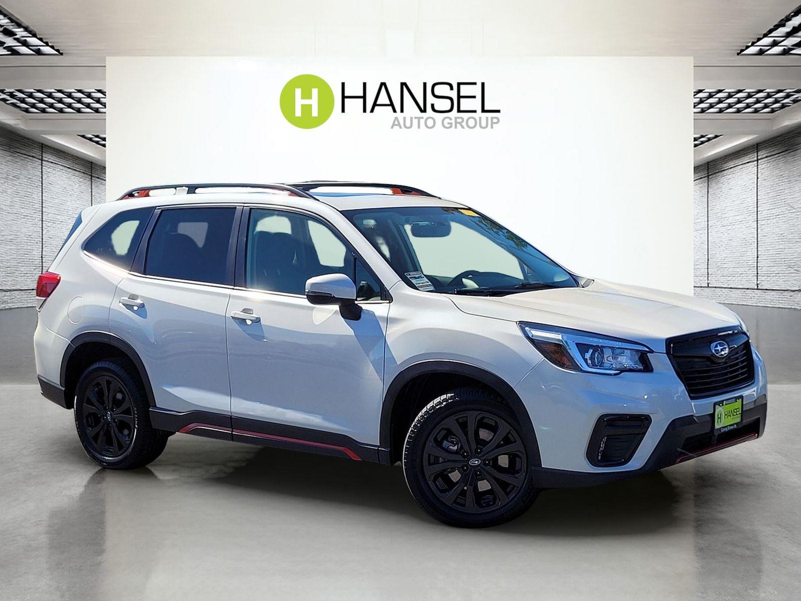 Crystal White Pearl 2020 Subaru Forester SUV / Crossover All-Wheel Drive Continuously Variable Transmission