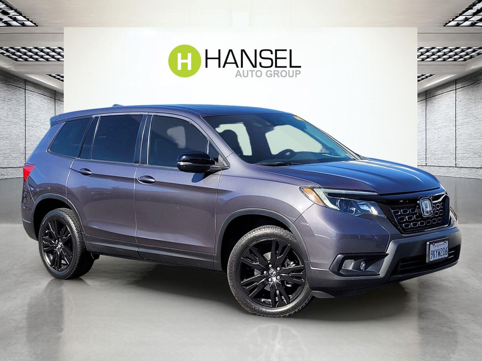 Gray (Modern Steel Metallic) 2019 Honda Passport SUV / Crossover All-Wheel Drive 9-Speed Automatic