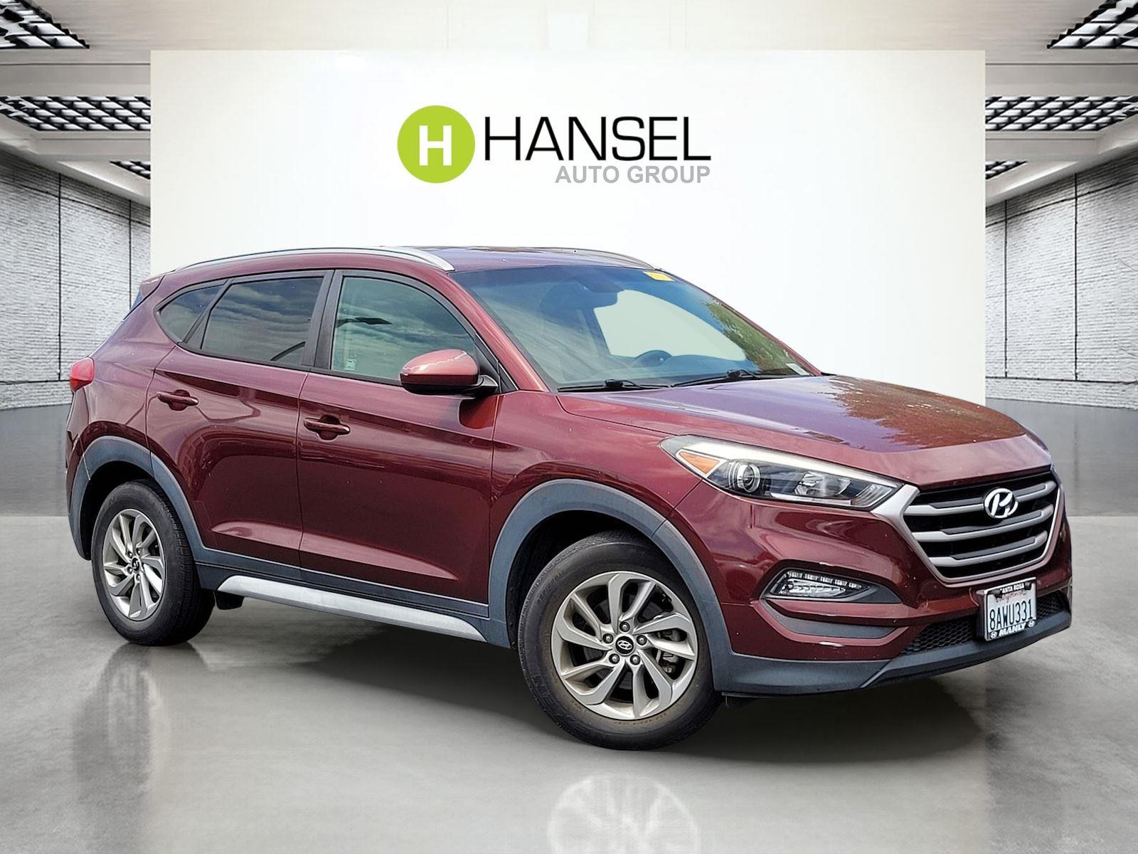Red (Ruby Wine) 2018 Hyundai Tucson SUV / Crossover Front-Wheel Drive Automatic