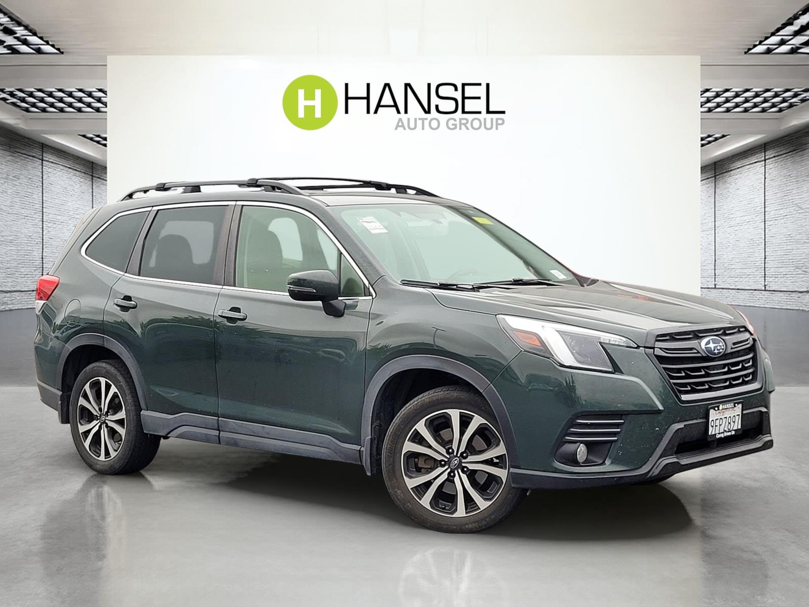 Cascade Green Silica 2023 Subaru Forester SUV / Crossover All-Wheel Drive Continuously Variable Transmission