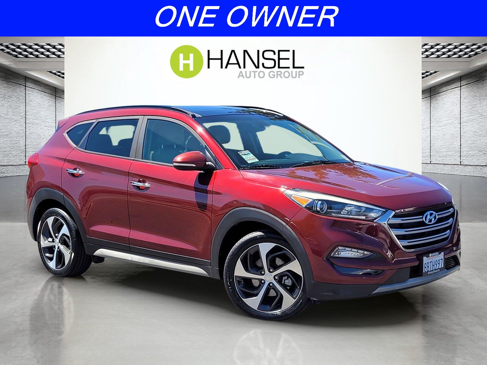Red (Ruby Wine) 2017 Hyundai Tucson SUV / Crossover Front-Wheel Drive Automatic