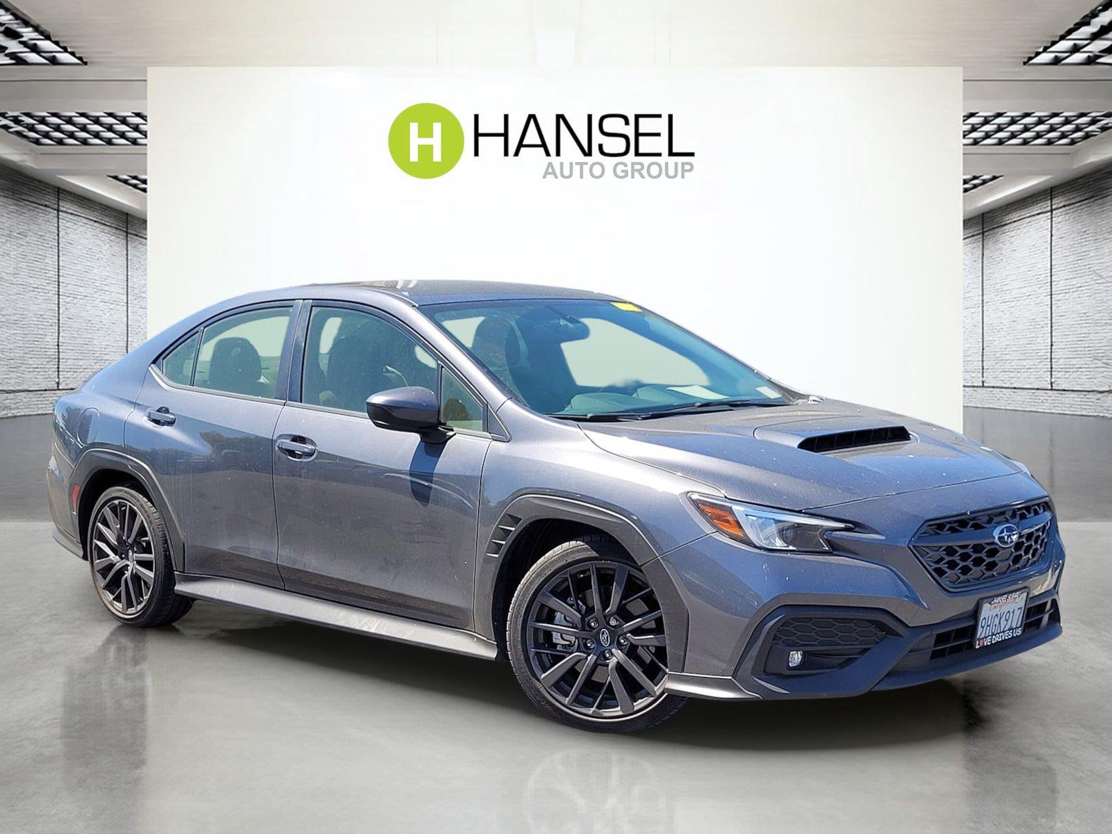 Magnetite Gray Metallic 2023 Subaru WRX Sedan All-Wheel Drive Manual