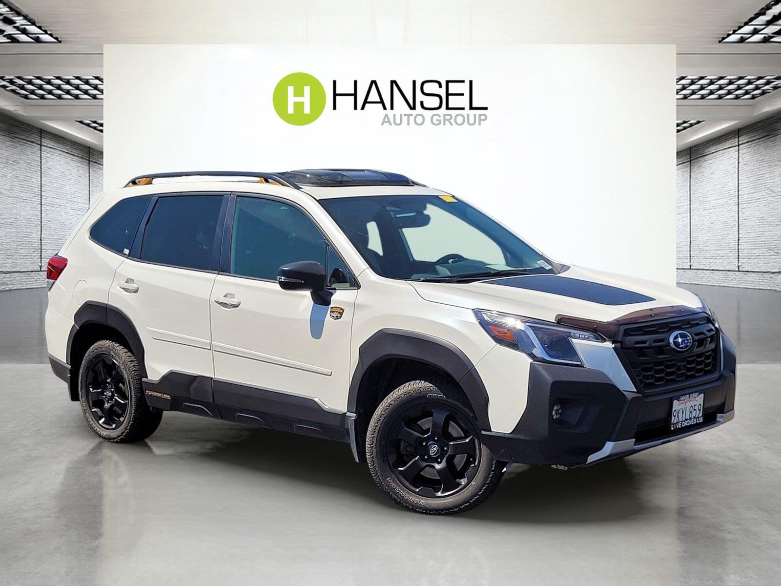 Crystal White Pearl 2024 Subaru Forester SUV / Crossover All-Wheel Drive Continuously Variable Transmission
