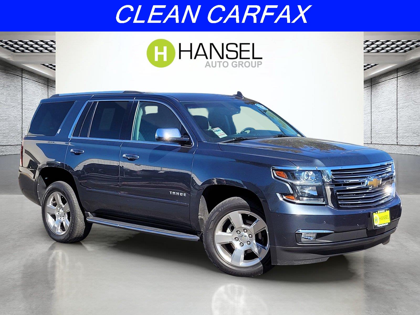 Shadow Gray Metallic 2019 Chevrolet Tahoe SUV / Crossover 4X2 6-Speed Automatic
