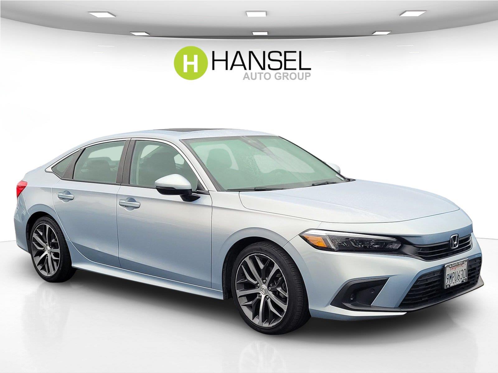Morning Mist Metallic 2022 Honda Civic Sedan Front-Wheel Drive 7-Speed CVT