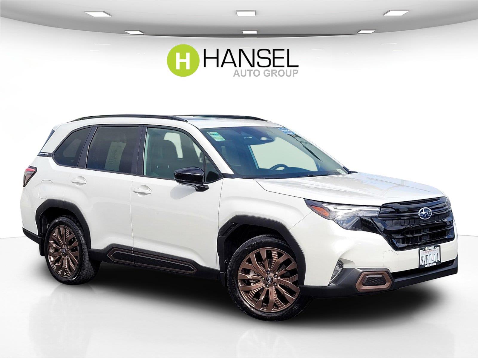 Crystal White Pearl 2026 Subaru Forester SUV / Crossover All-Wheel Drive Continuously Variable Transmission