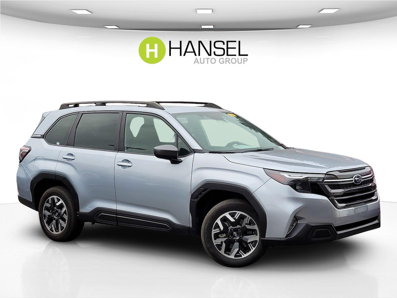 Ice Silver Metallic 2025 Subaru Forester SUV / Crossover All-Wheel Drive Continuously Variable Transmission