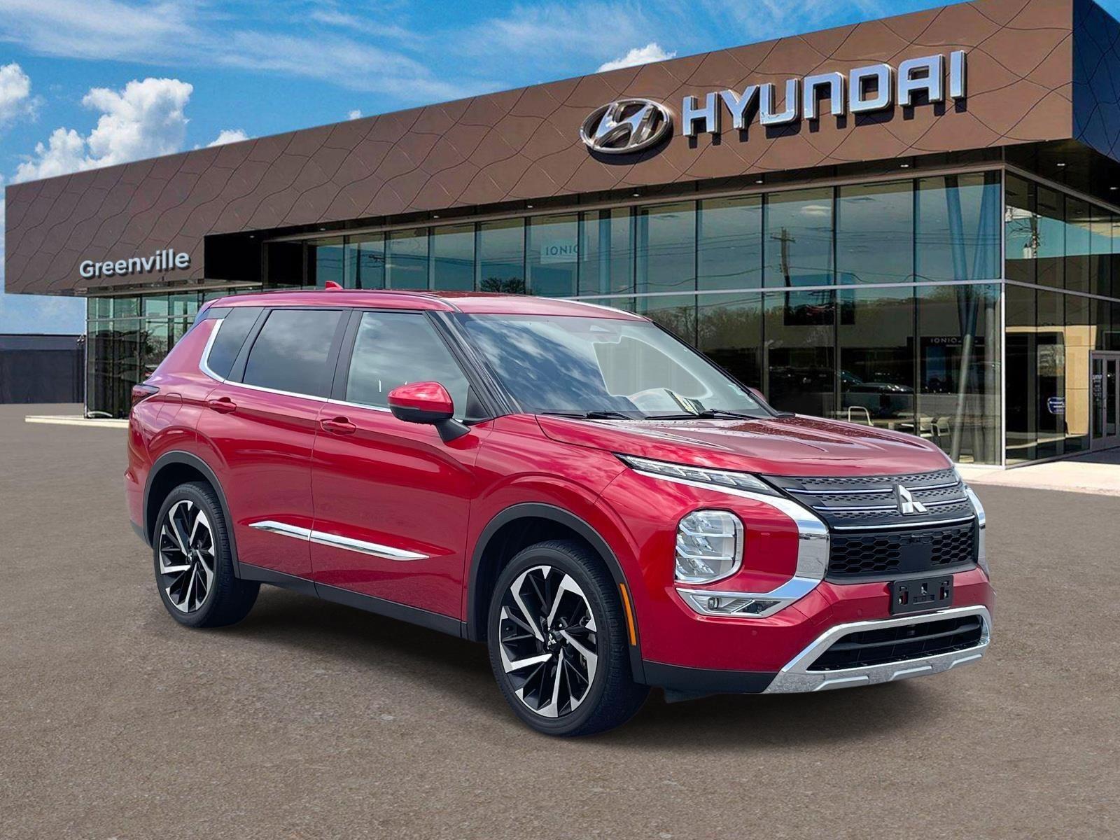 Red Diamond 2022 Mitsubishi Outlander SUV / Crossover All-Wheel Drive Continuously Variable Transmission