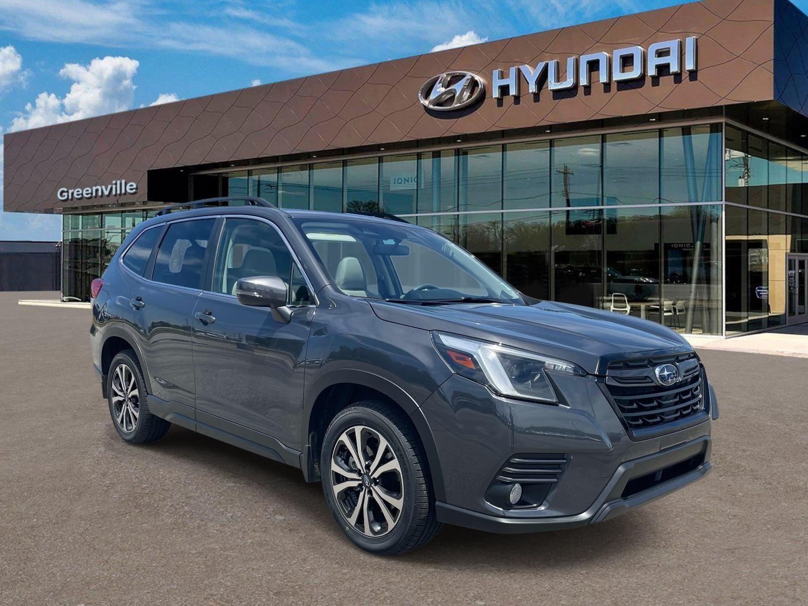 Magnetite Gray Metallic 2023 Subaru Forester SUV / Crossover All-Wheel Drive Continuously Variable Transmission
