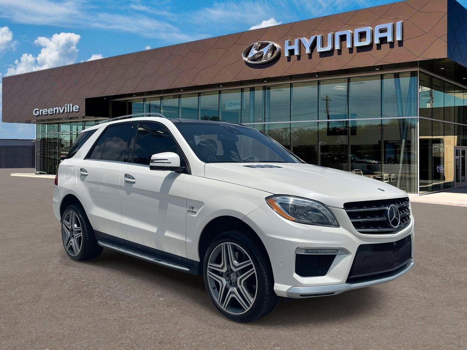 Polar White 2015 Mercedes-Benz M-Class SUV / Crossover All-Wheel Drive Automatic
