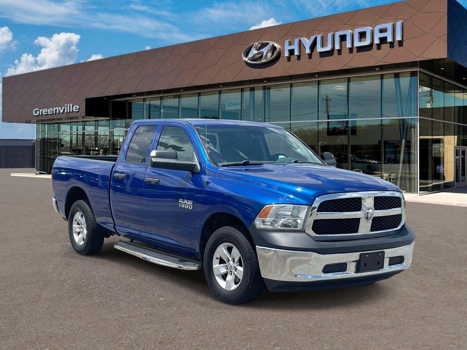 Blue Streak Pearlcoat 2018 RAM 1500 Pickup Truck Four-Wheel Drive 8-Speed Automatic