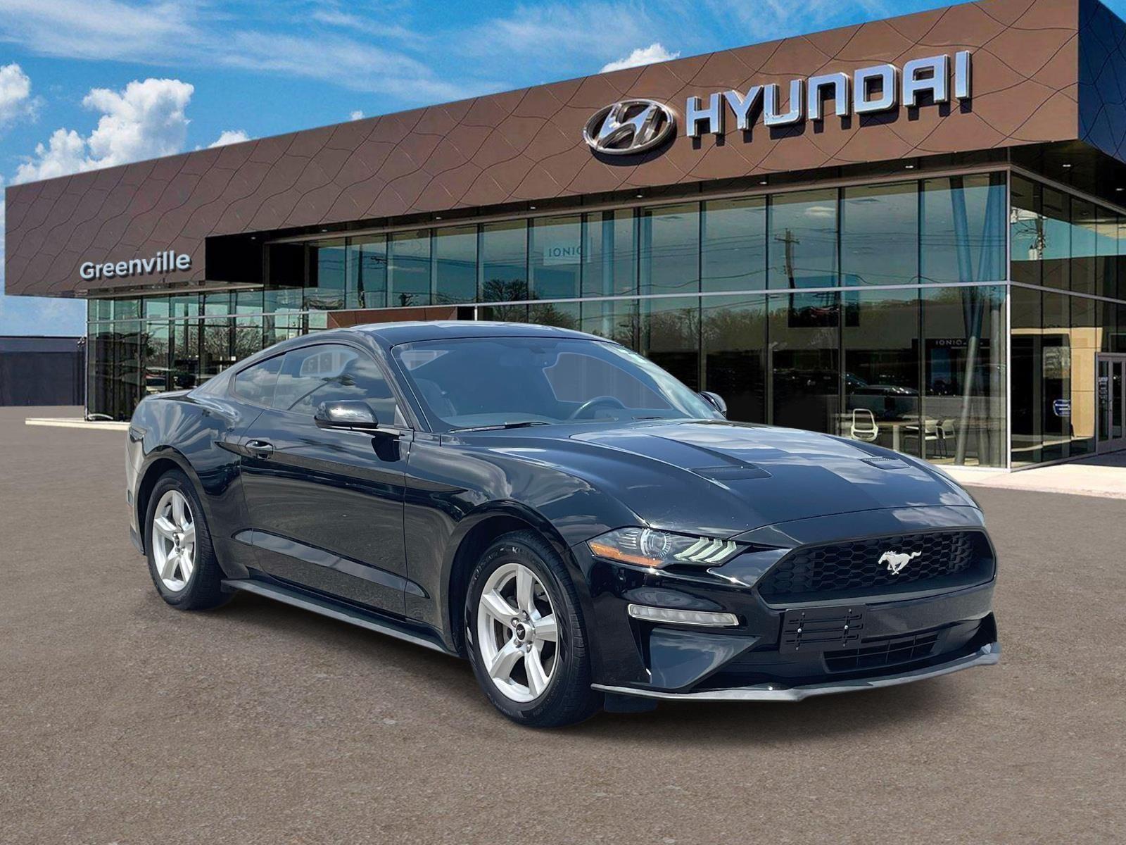 Shadow Black 2019 Ford Mustang Coupe Rear-Wheel Drive 6-Speed Manual
