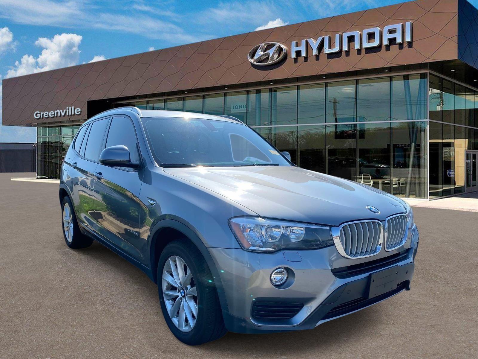 Space Gray Metallic 2017 BMW X3 SUV / Crossover All-Wheel Drive 8-Speed Automatic
