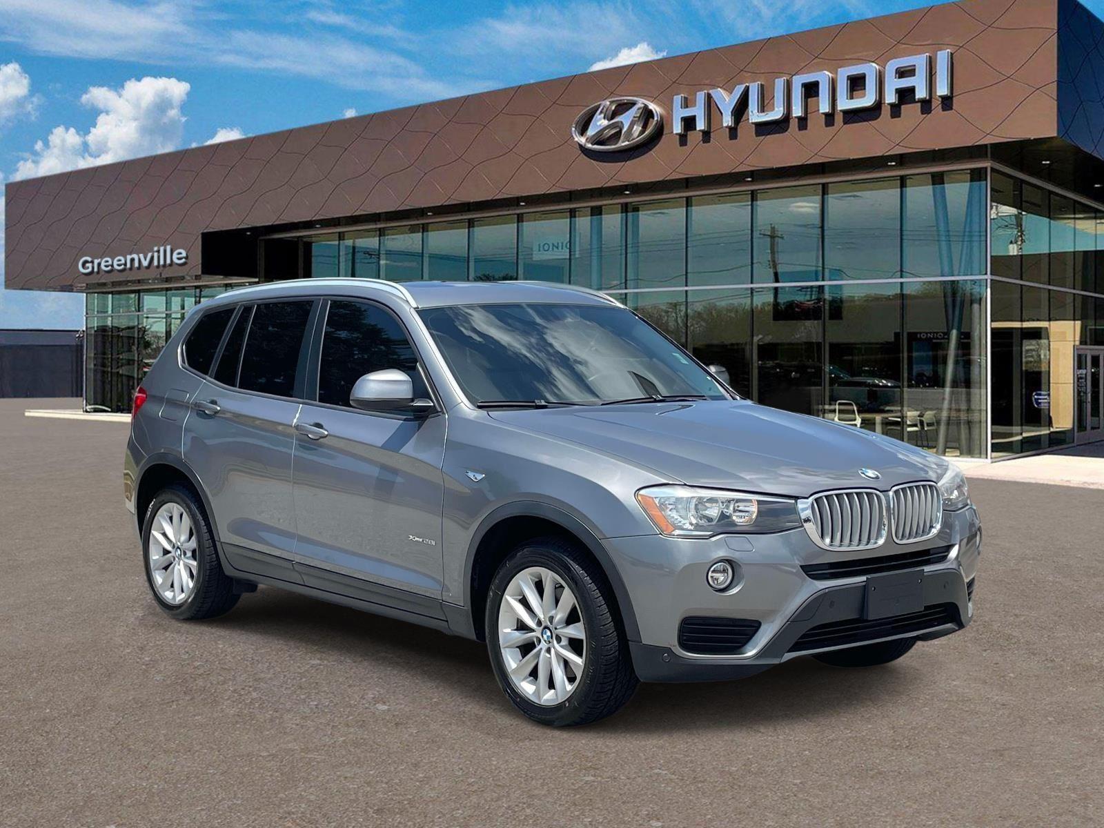 Space Gray Metallic 2017 BMW X3 SUV / Crossover All-Wheel Drive 8-Speed Automatic