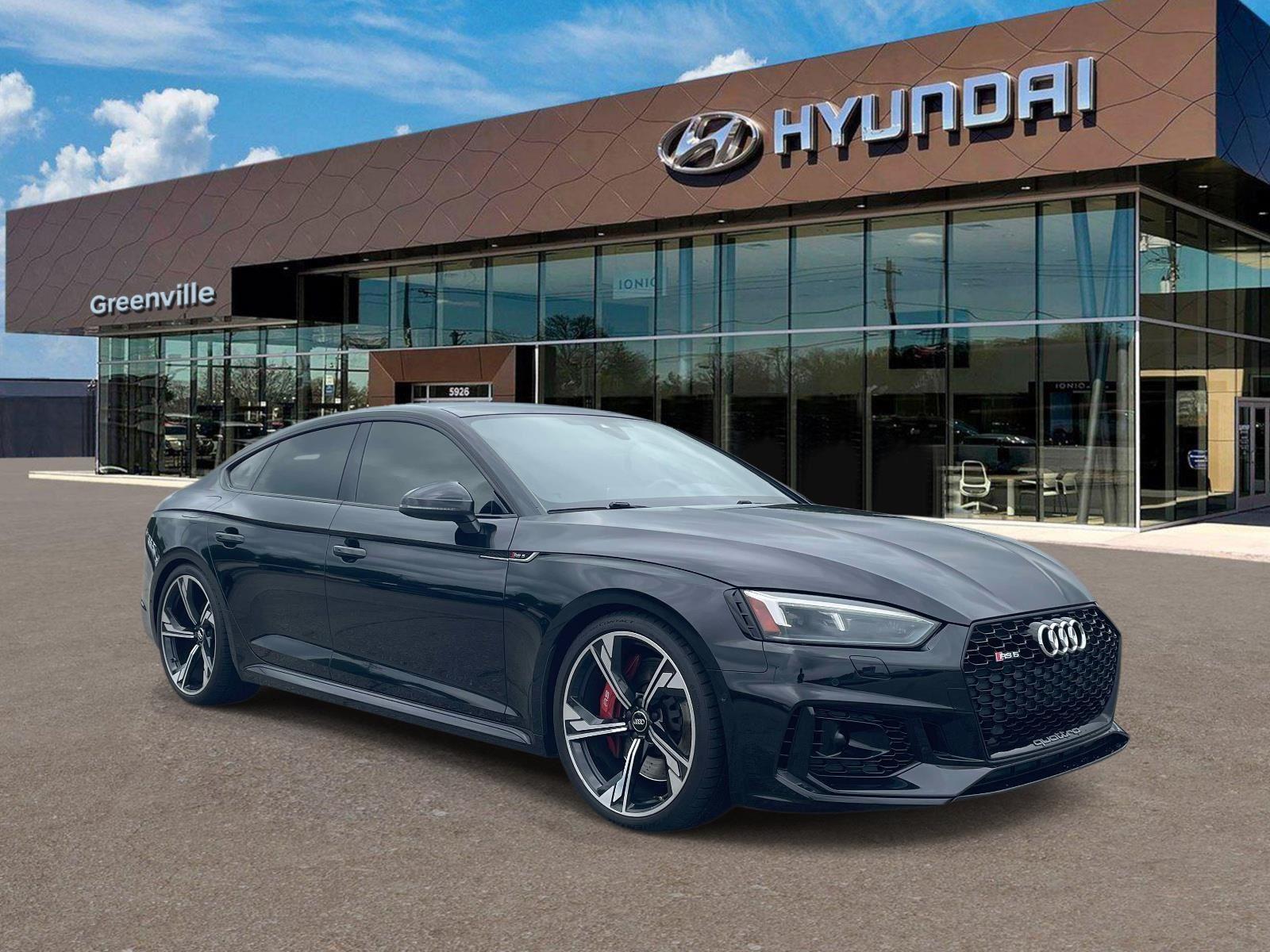 Mythos Black Metallic 2019 Audi RS 5 Sportback Sedan All-Wheel Drive Automatic